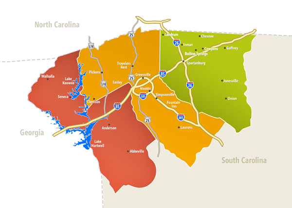 Greenville Map